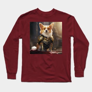 Corgi Knight Long Sleeve T-Shirt